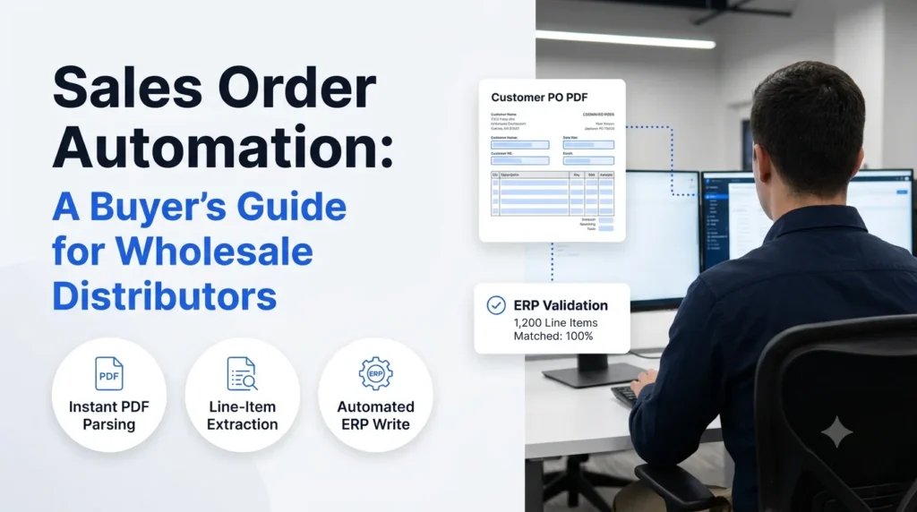 Sales Order Automation: A Buyer’s Guide for Wholesale Distributors