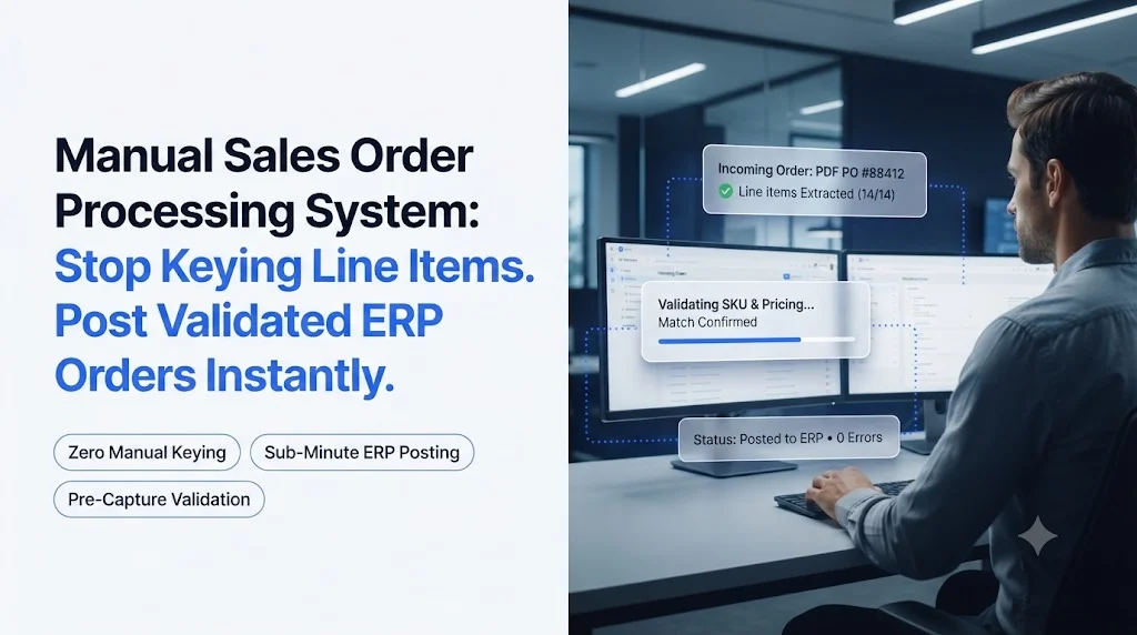 Manual Sales Order Processing System: Signs You Have Outgrown It